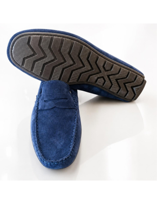 DRIVER CAMOSCIO BLU